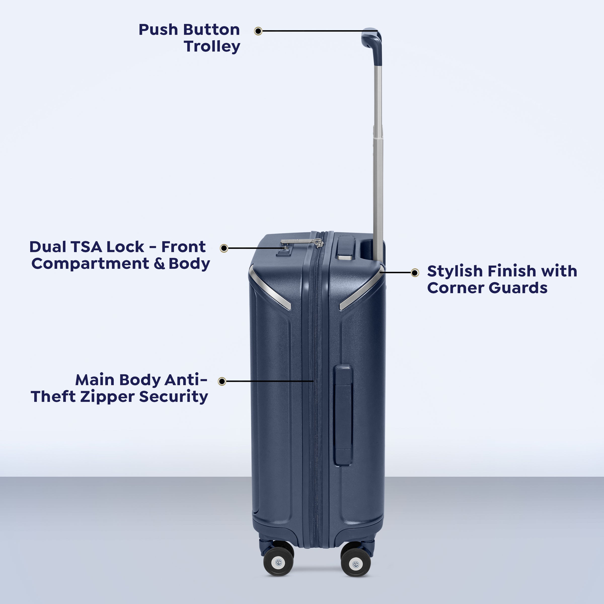 Carlton Style Mobile Office Premium Luggage – Carlton Bags India