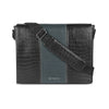 Topaz Messenger Croc Black