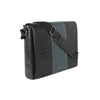 Topaz Messenger Croc Black