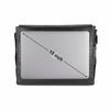 Topaz Messenger Croc Black
