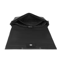 Topaz Messenger Croc Black