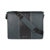 Topaz Messenger Croc Black