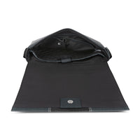 Topaz Messenger Croc Black